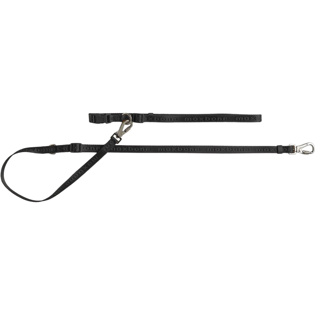 mini go with ease handsfree leash black