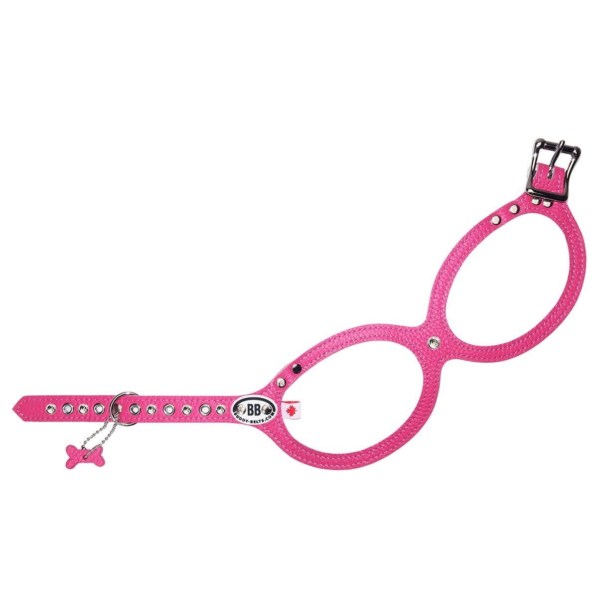 hot pink buddy belt harness