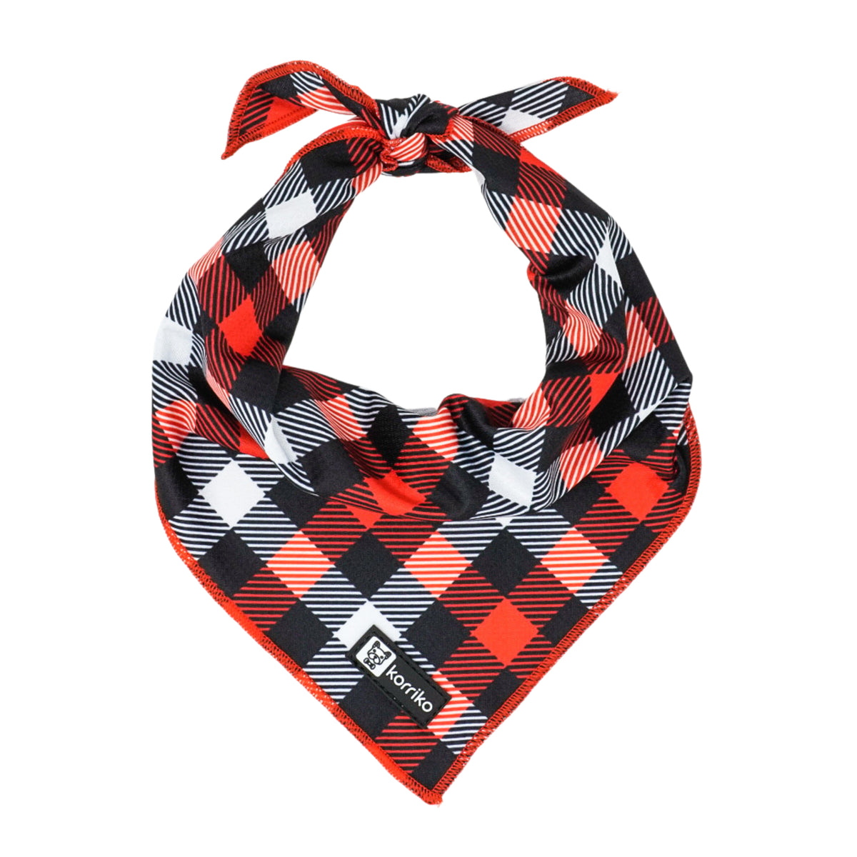Buffalo plaid on sale bandana