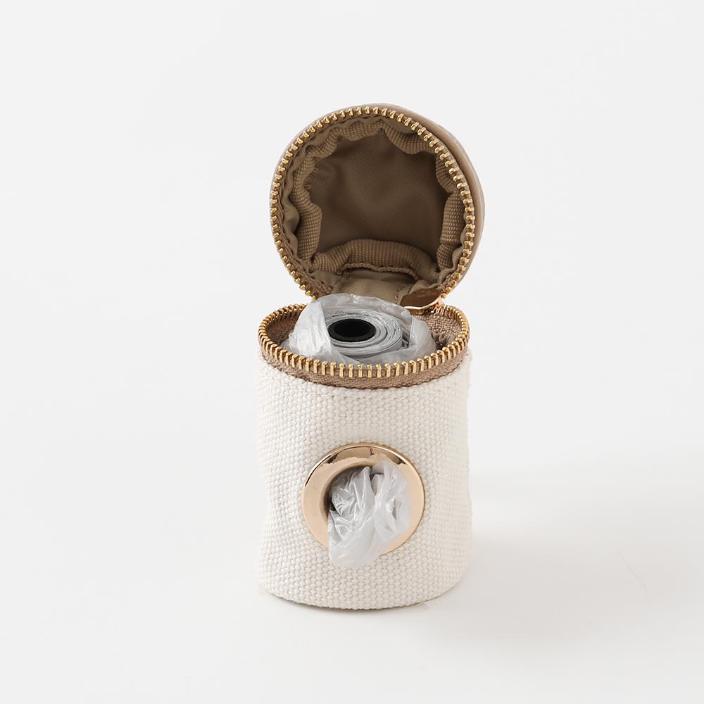 mon cheri poop bag holder - beige