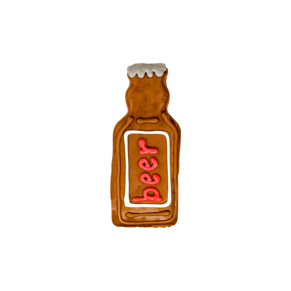 beer bottles cookie