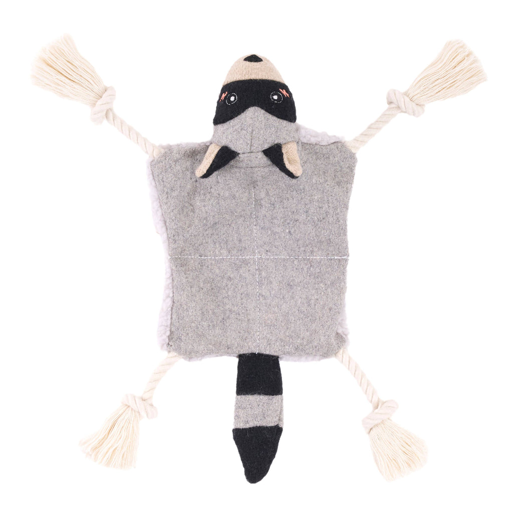 ecozippy knotty crawler dog toy