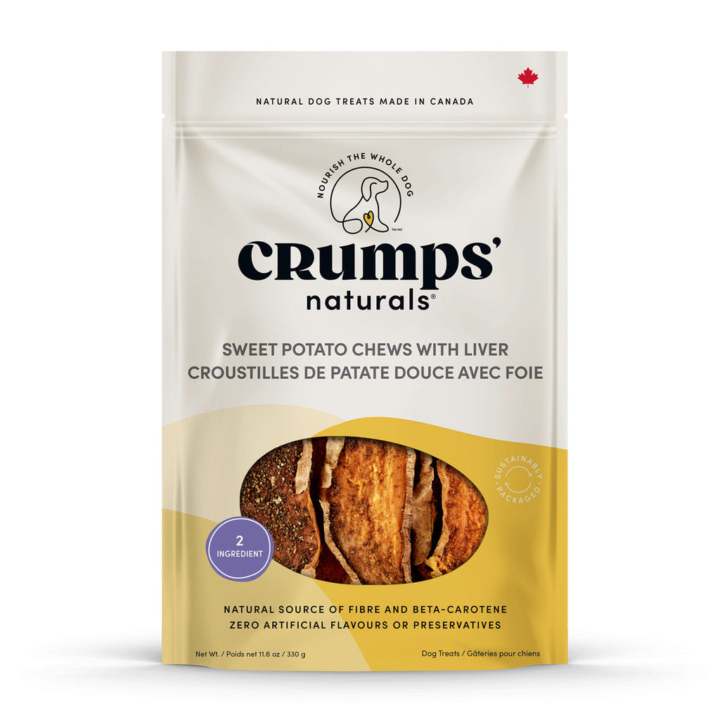 crumps' naturals - sweet potato and liver (330 g)