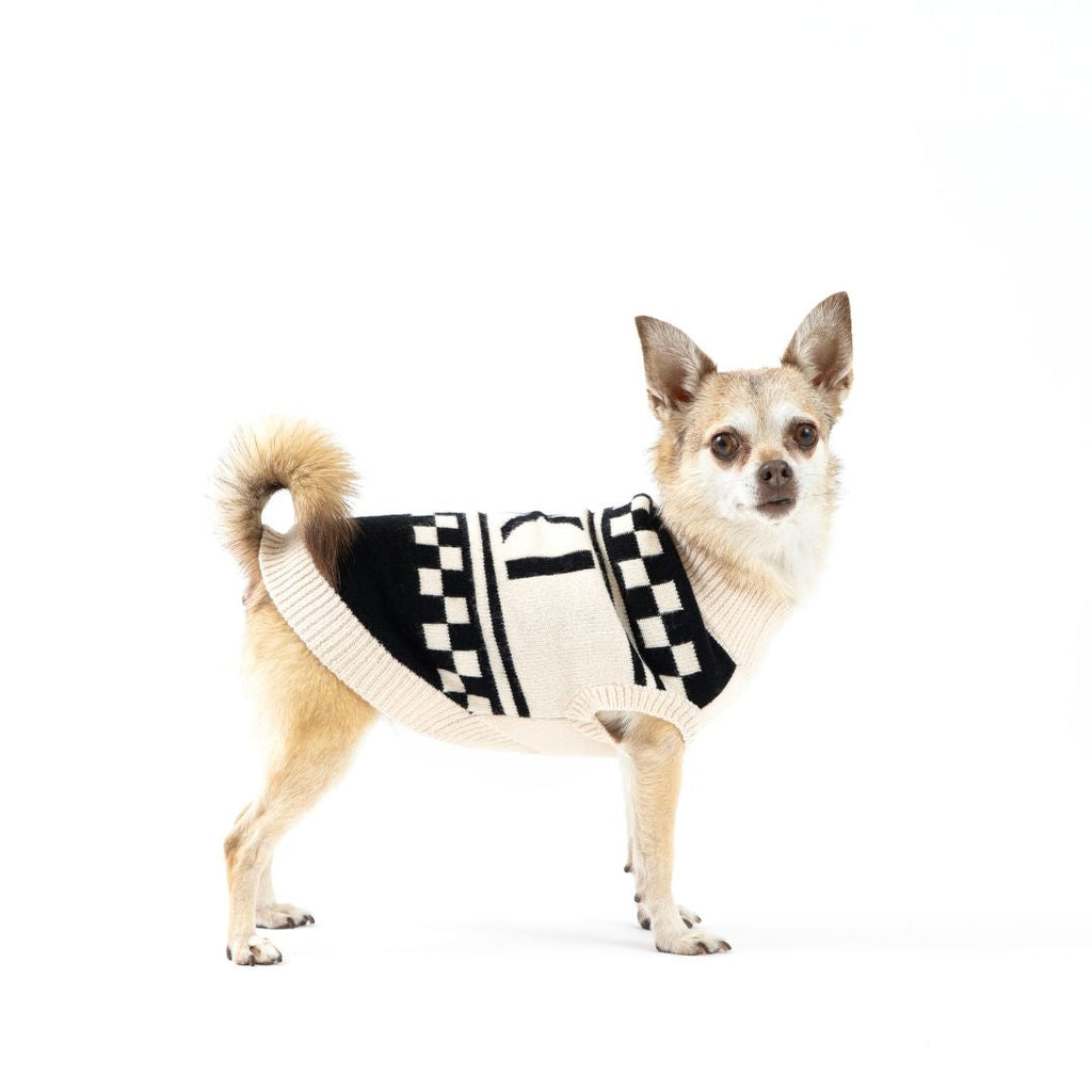 fab ski sweater - mini check