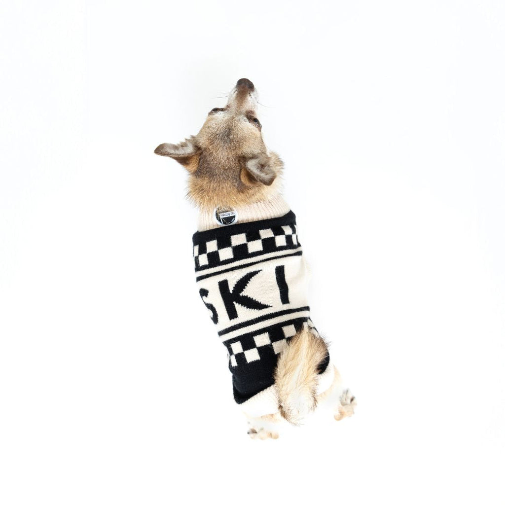 fab ski sweater - mini check