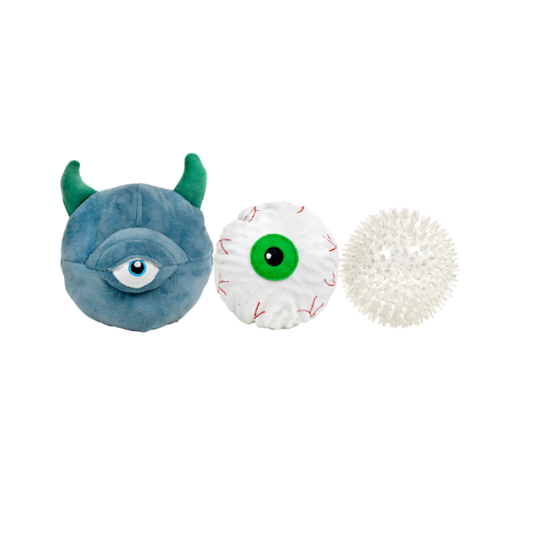 prickle monster with eyeball toy