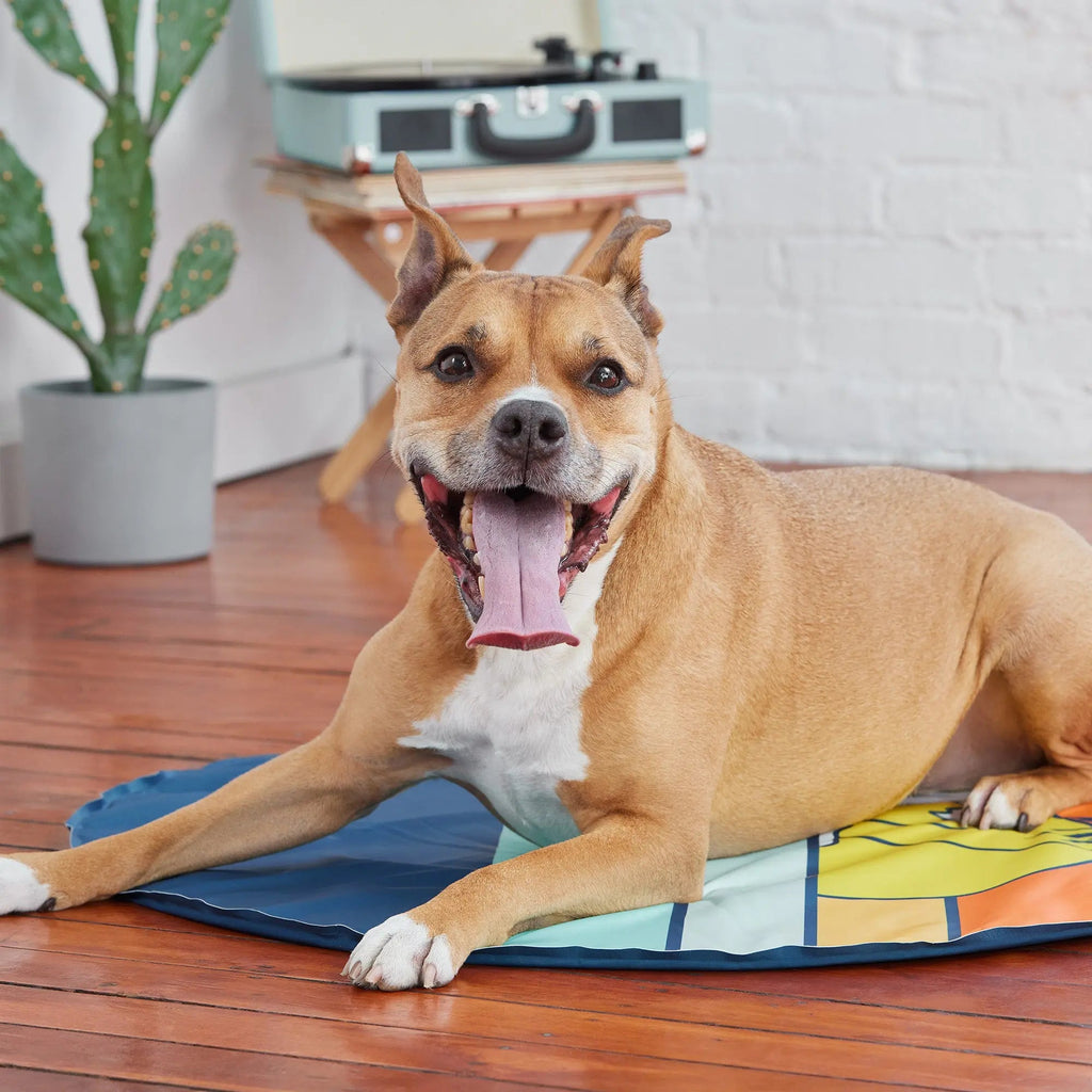round sunset ice mat - 2 sizes