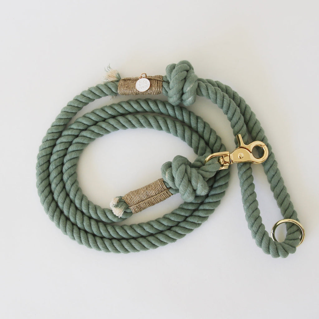 furlou rope leash - desert sage