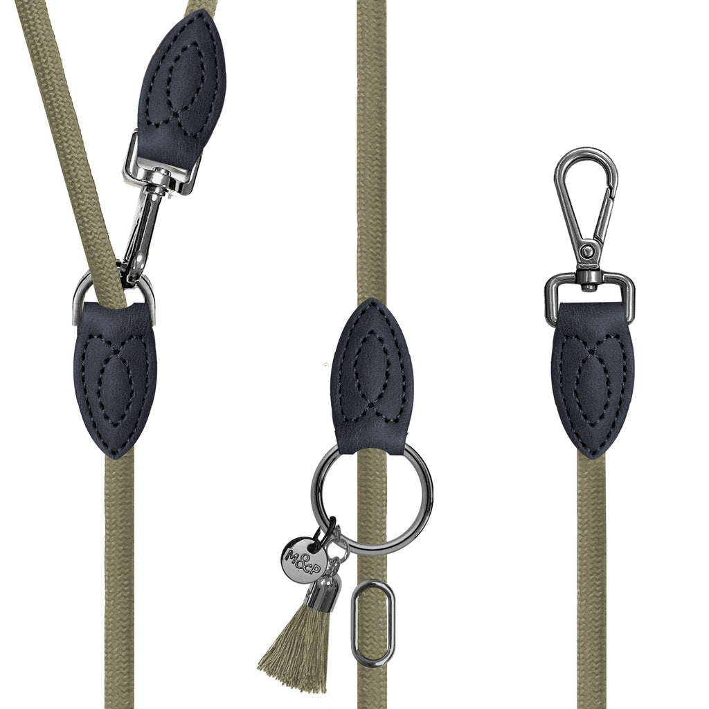 kaya adjustable leash - khaki