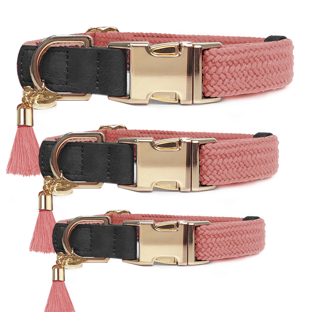 kaya collar - rosewood pink