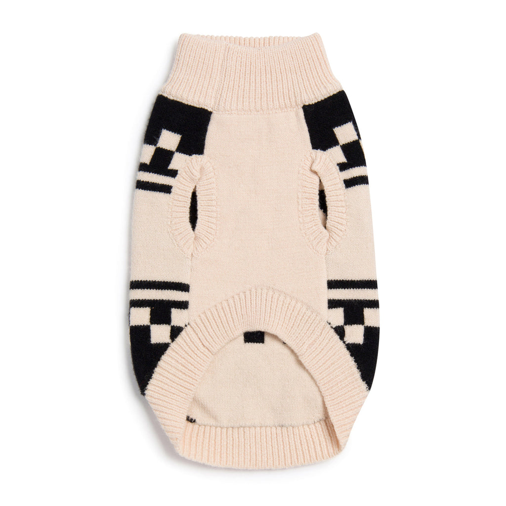 fab ski sweater - mini check