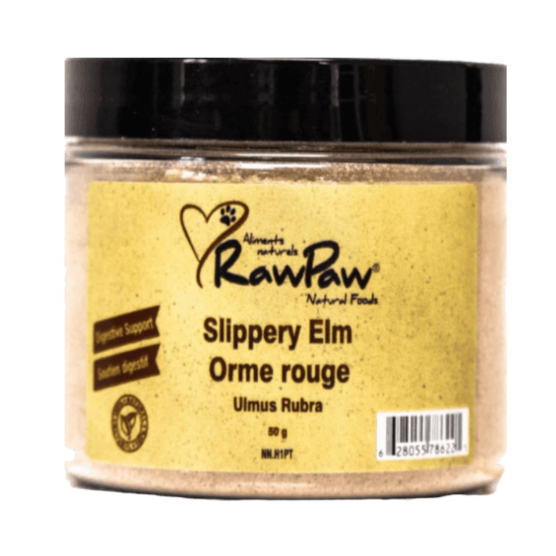 raw raw slippery elm digestive supplement