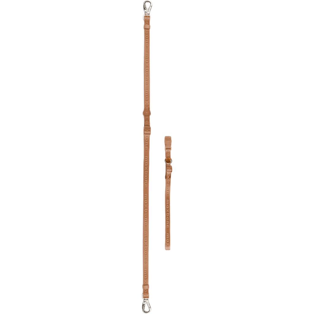 mini go with ease hands-free leash - camel