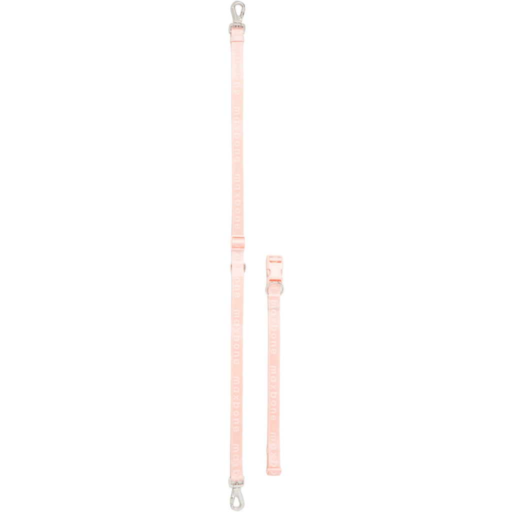 go with ease hands-free leash - peach