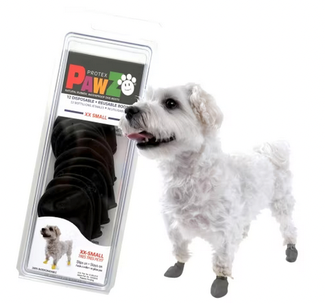 Pawz rubber dog 2025 boots cut off circulation