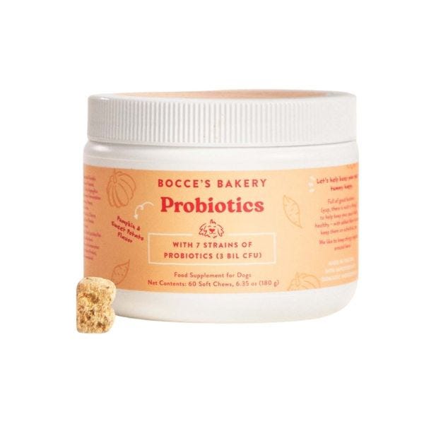 bocce's bakery - probiotic supplement