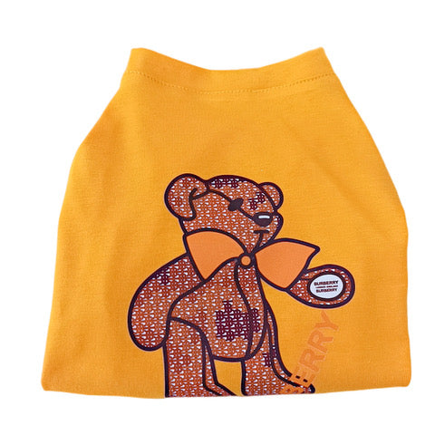 furburry bear tee - orange