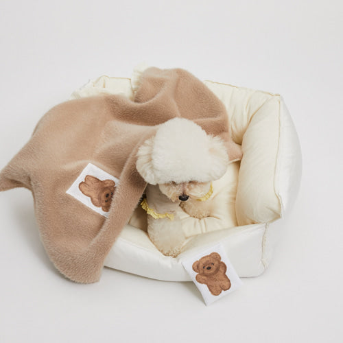 heritage organic boom bed - cream