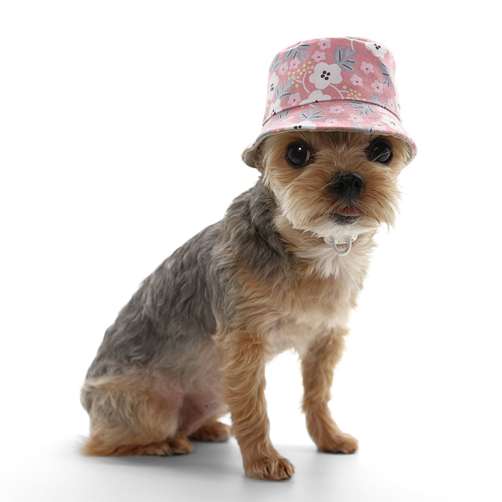 sweet floral bucket hat