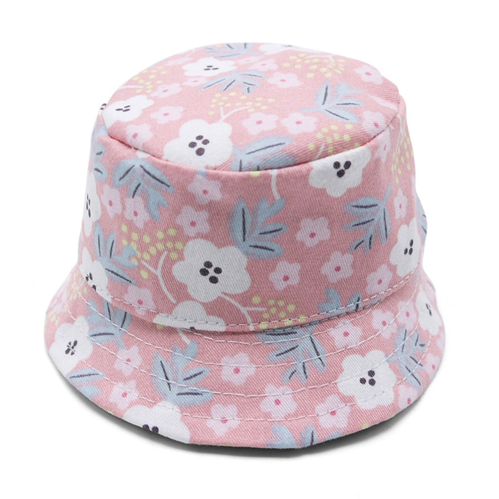 sweet floral bucket hat