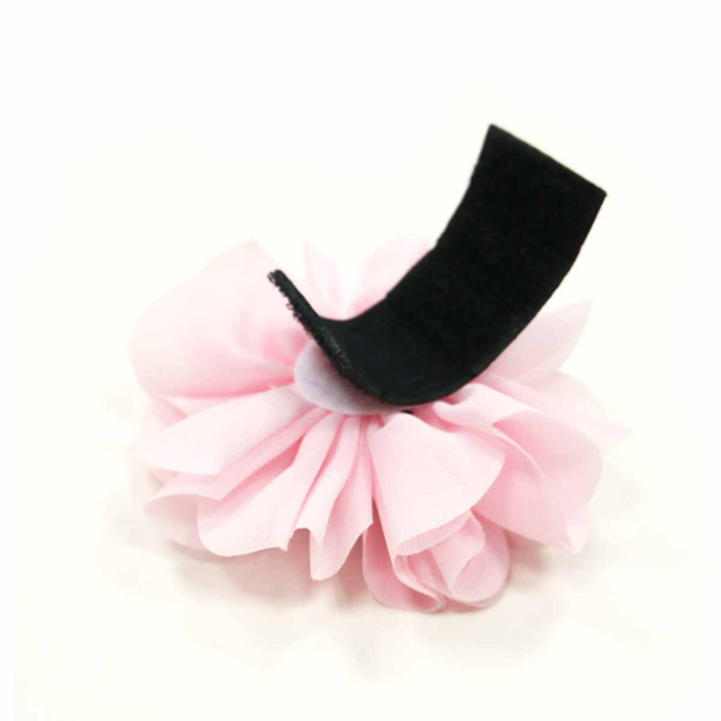 easybow pink flower with bobbles