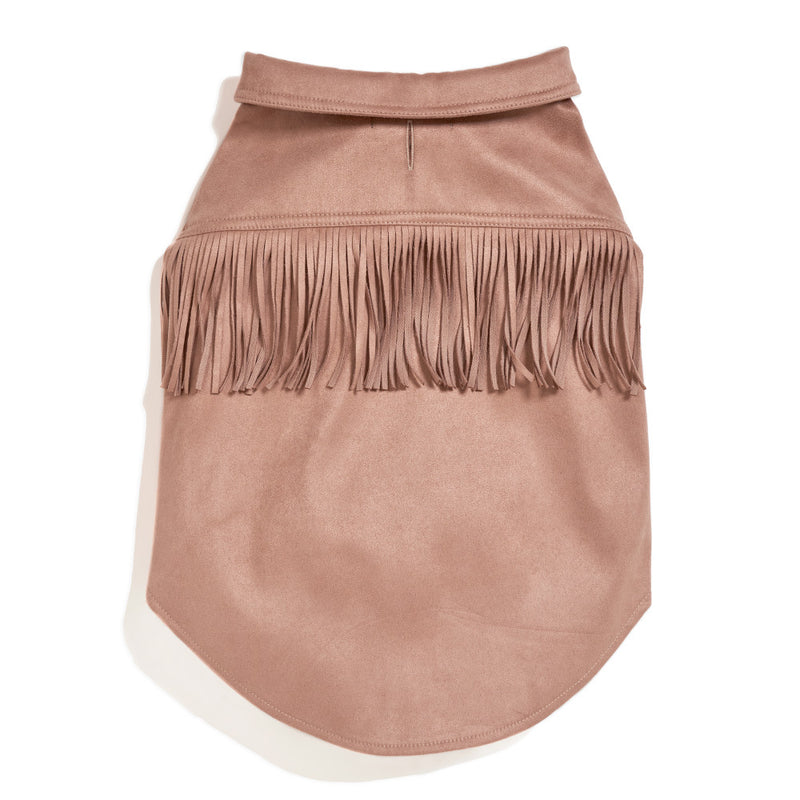 Brown suede skirt vs brim top