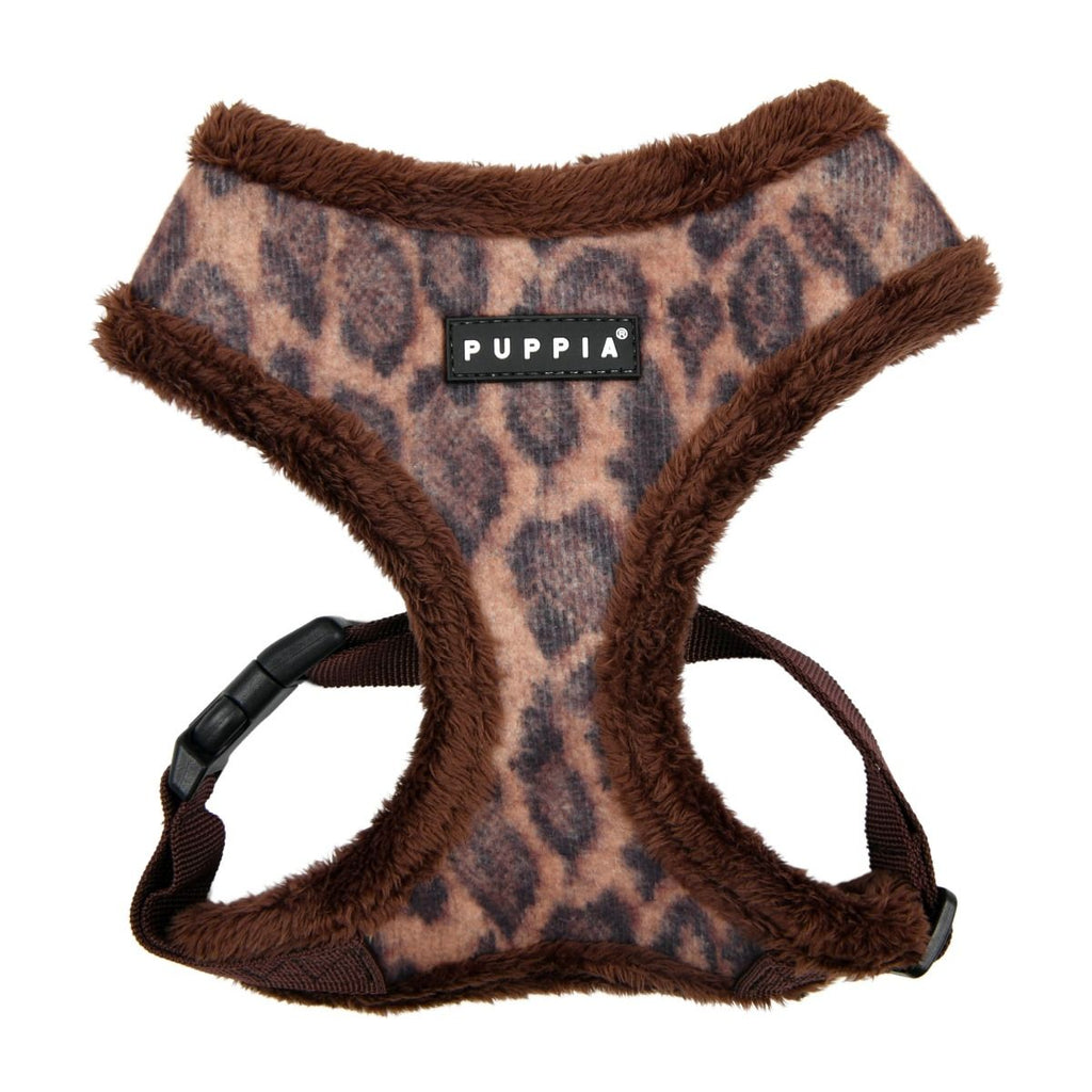 kovo leopard print harness A - brown
