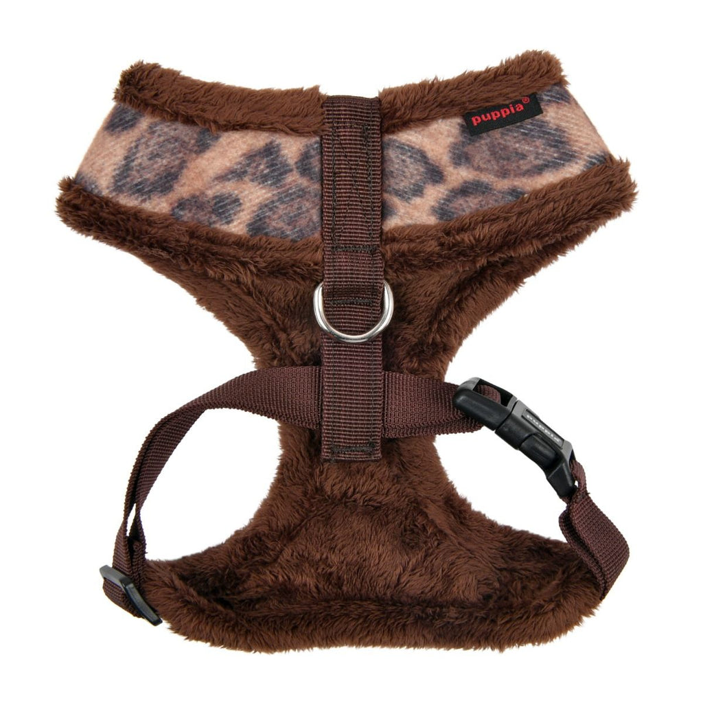 kovo leopard print harness A - brown