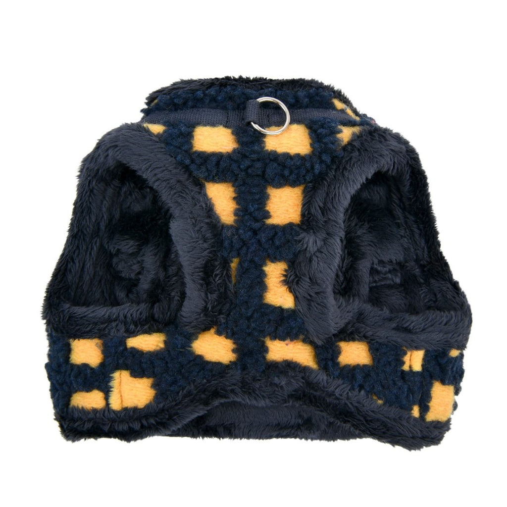 stefan waffle pattern step-in harness - navy - last one!