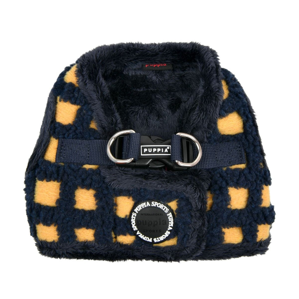 stefan waffle pattern step-in harness - navy - last one!
