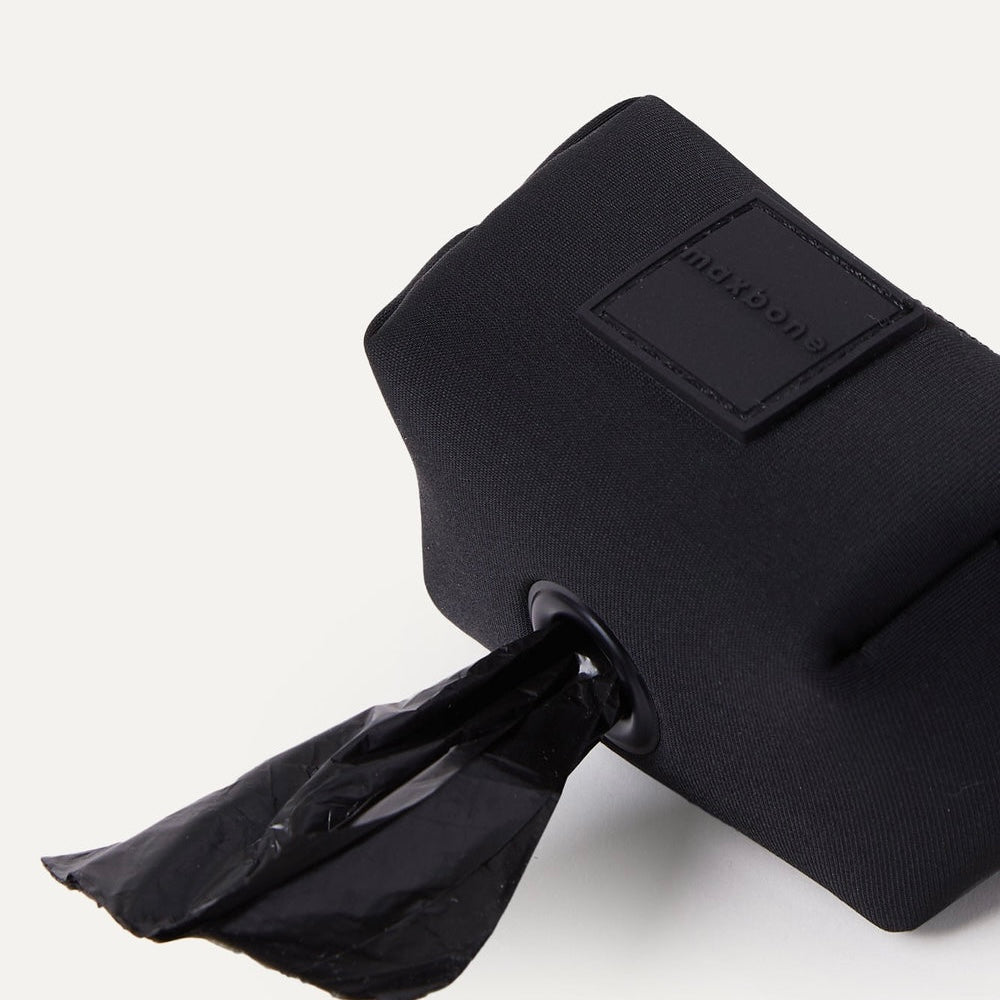 easy waste bag holder - black