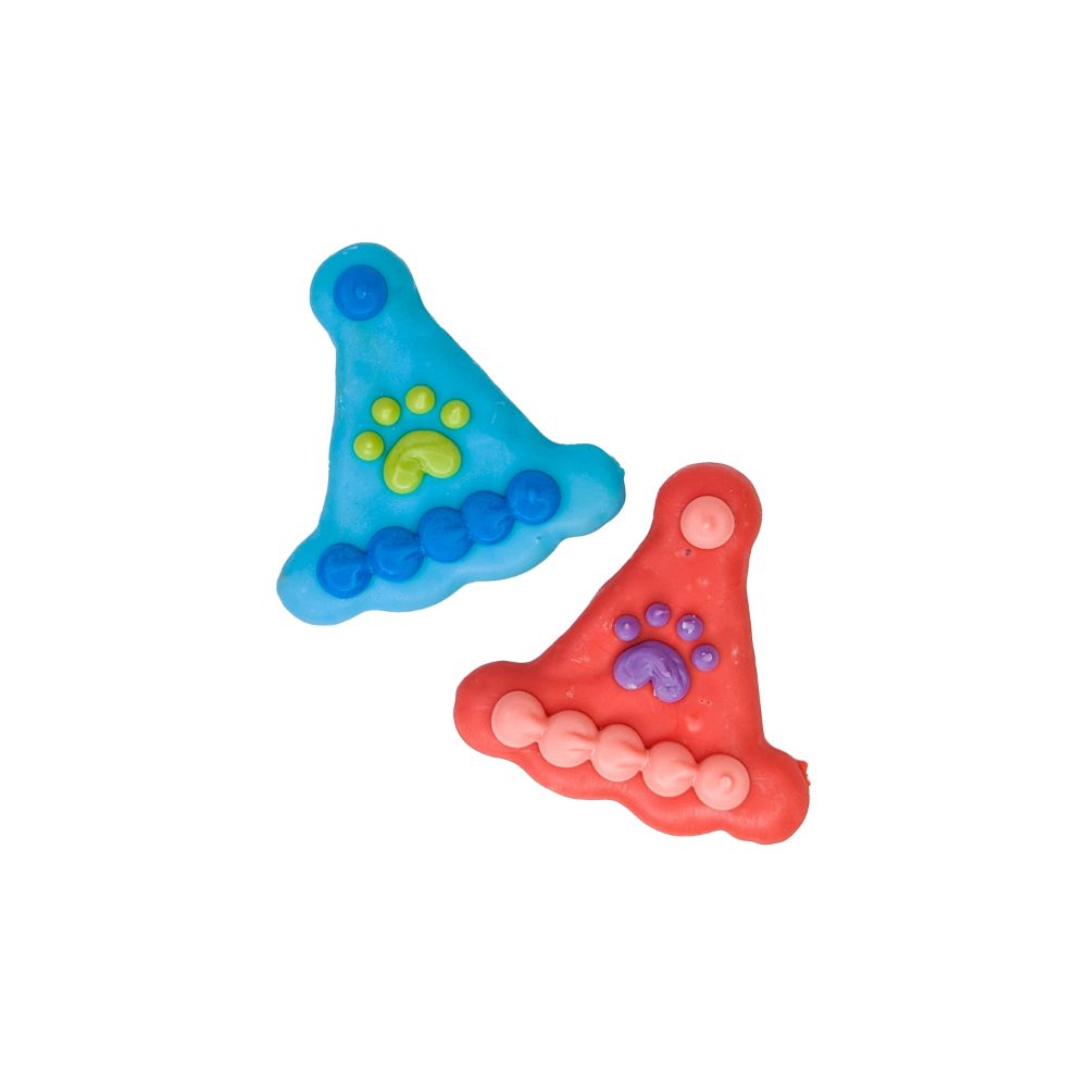 birthday hat cookies