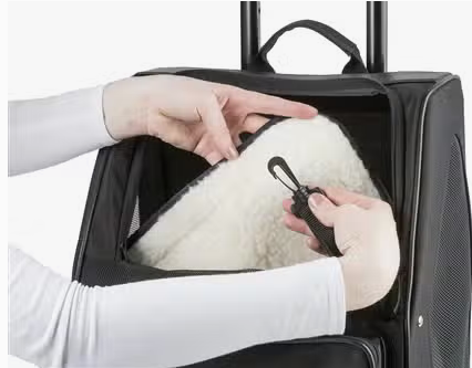 quilted luxe rio - black barking babies