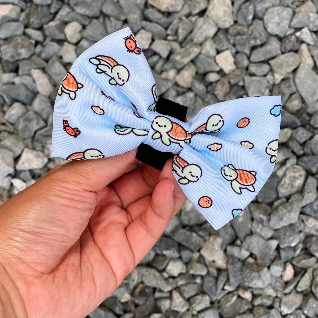 slide-on bow tie - under the sea🐢