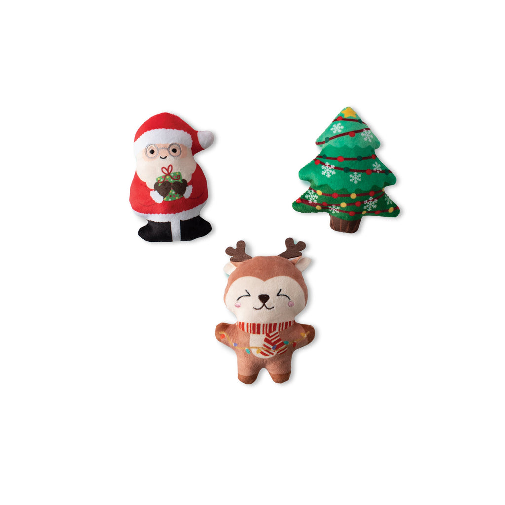 merry and bright 3 piece toy set