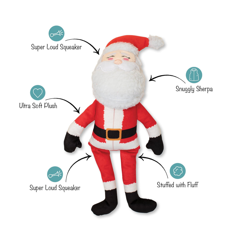 santa's back in town plush toy