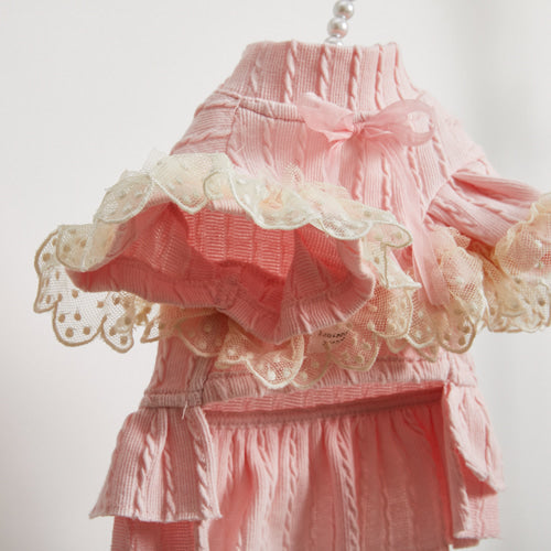 pink hipster dress