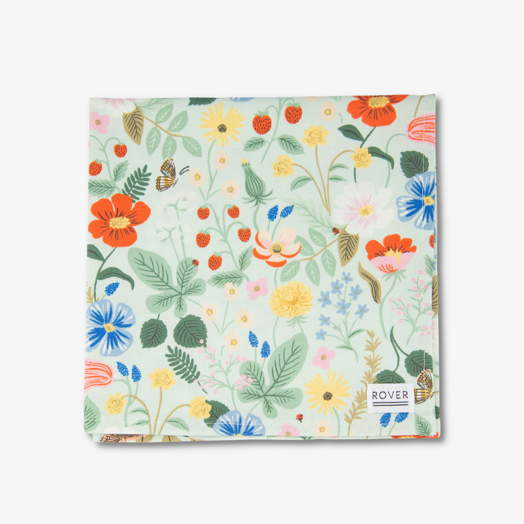 flower fields dog bandana