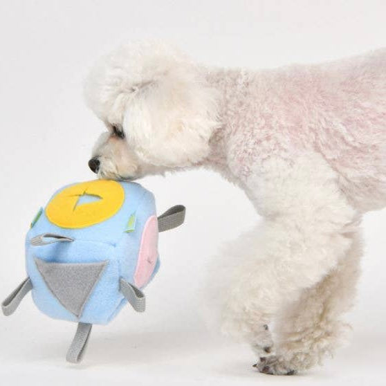 olchi nosework ball - sky blue
