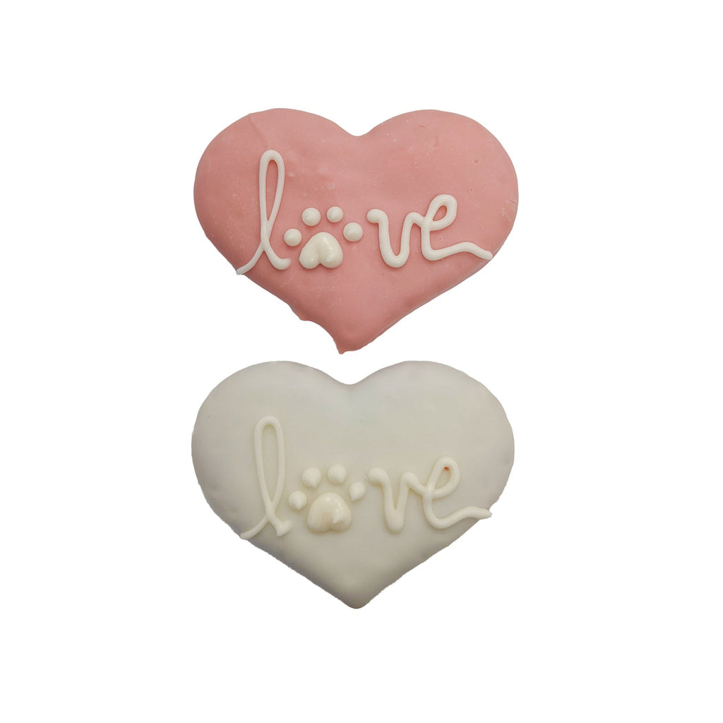 love me heart cookie