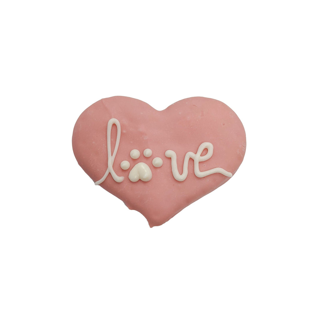 love me heart cookie