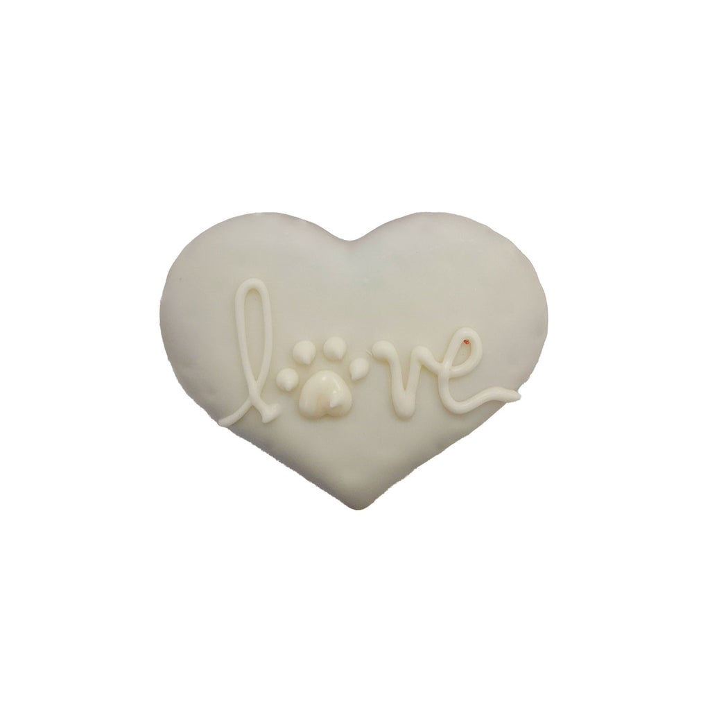 love me heart cookie