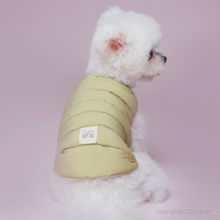 double color down coat - green - frenchie sizes left!
