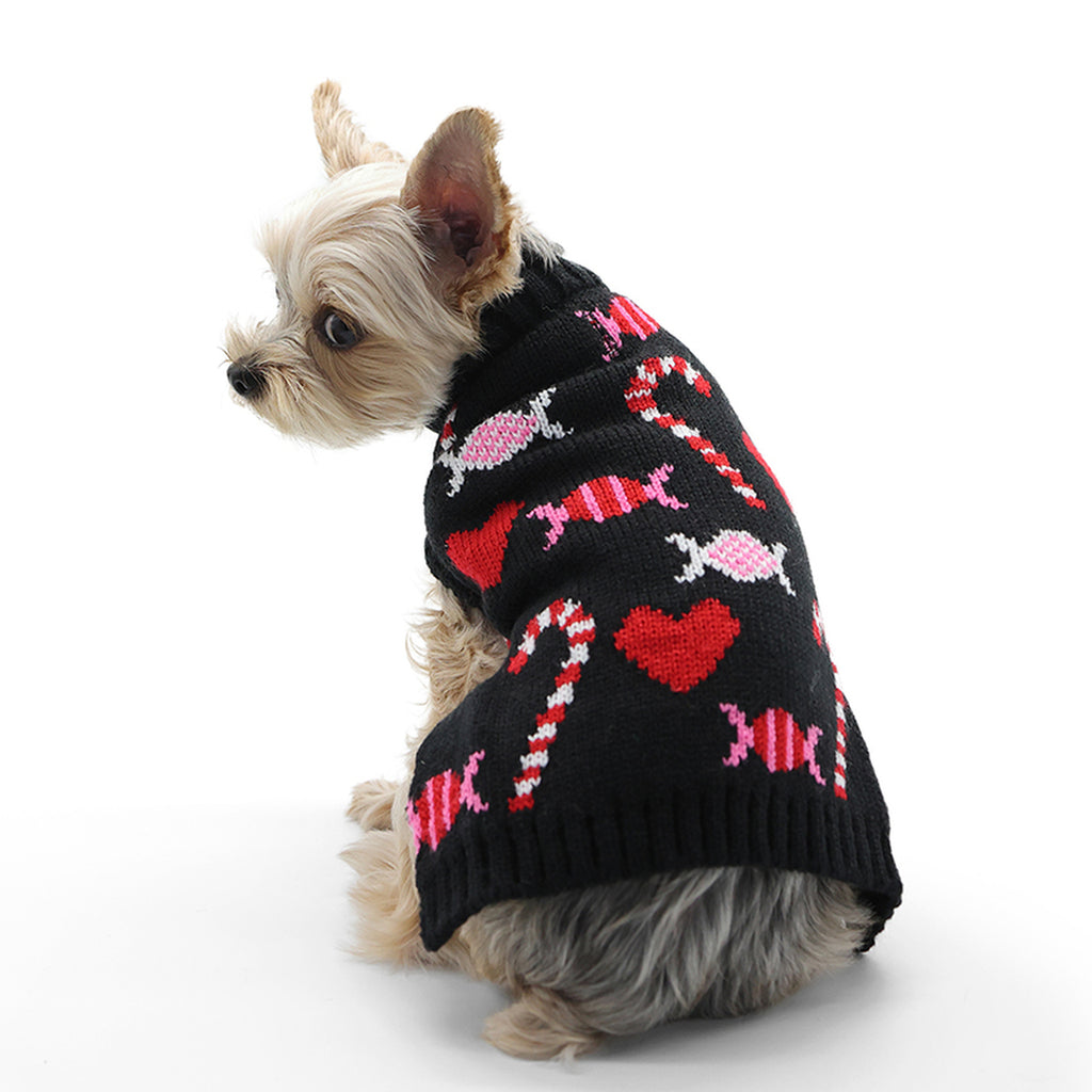 sweet holiday candy sweater