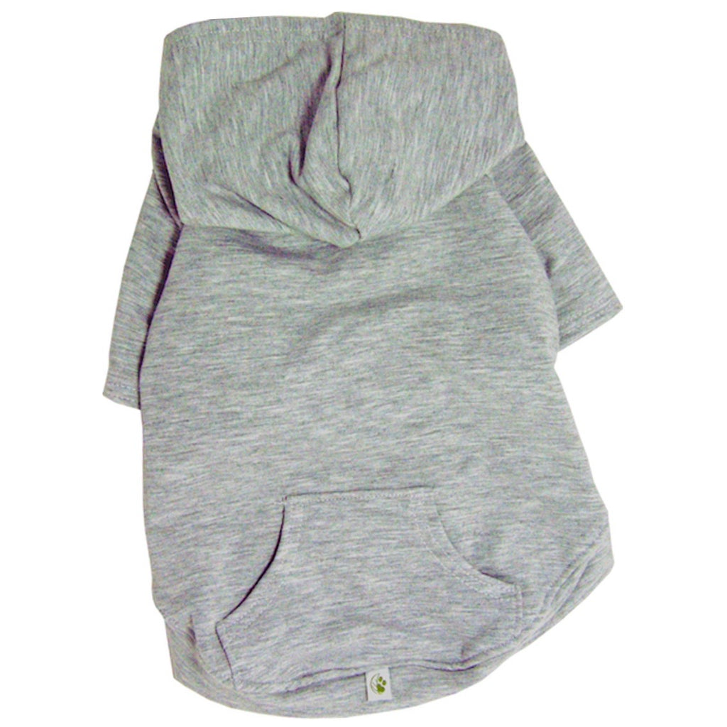 apple hoodie - light grey