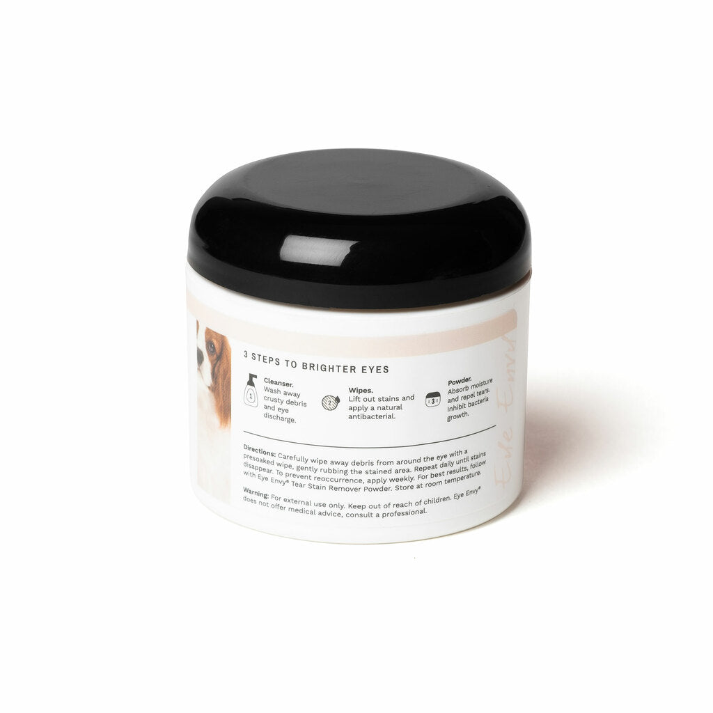 eye envy tear stain wipes - 60 pc