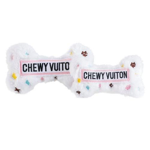 Chewy vuitton shop dog bone