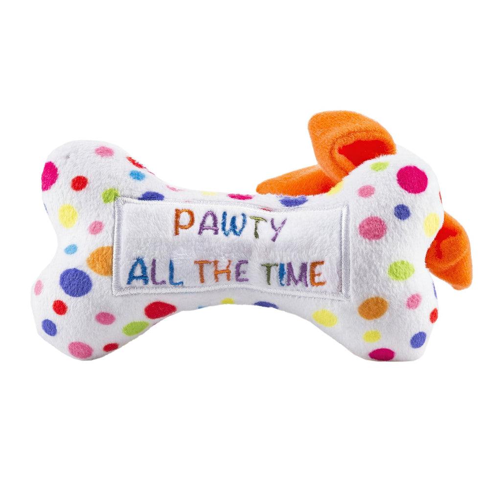 happy birthday bone toy