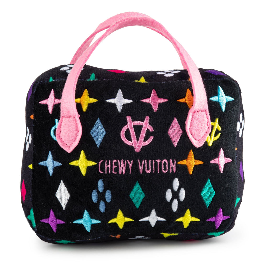 chewy vuitton purse black monogram - 2 sizes