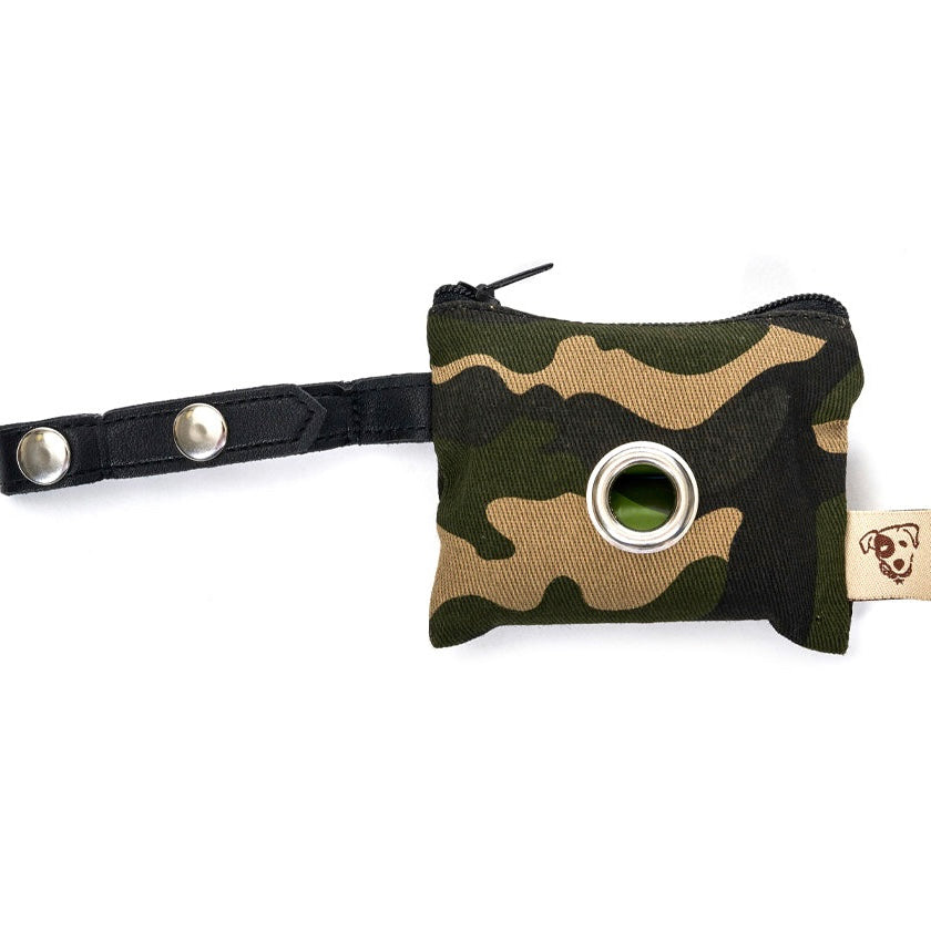 pup waste bag holder - camo